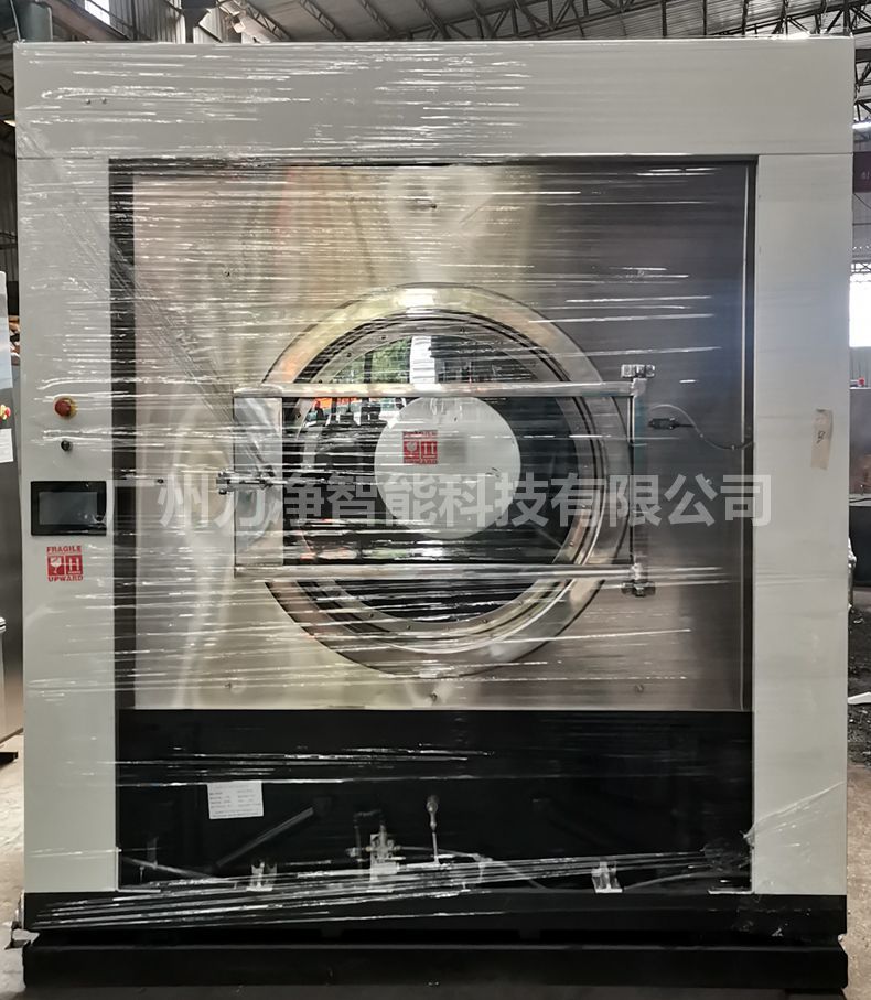 
		广州GA黄金甲智能外洋客户订单200公斤大型工业洗衣机打包发货
		(图1)