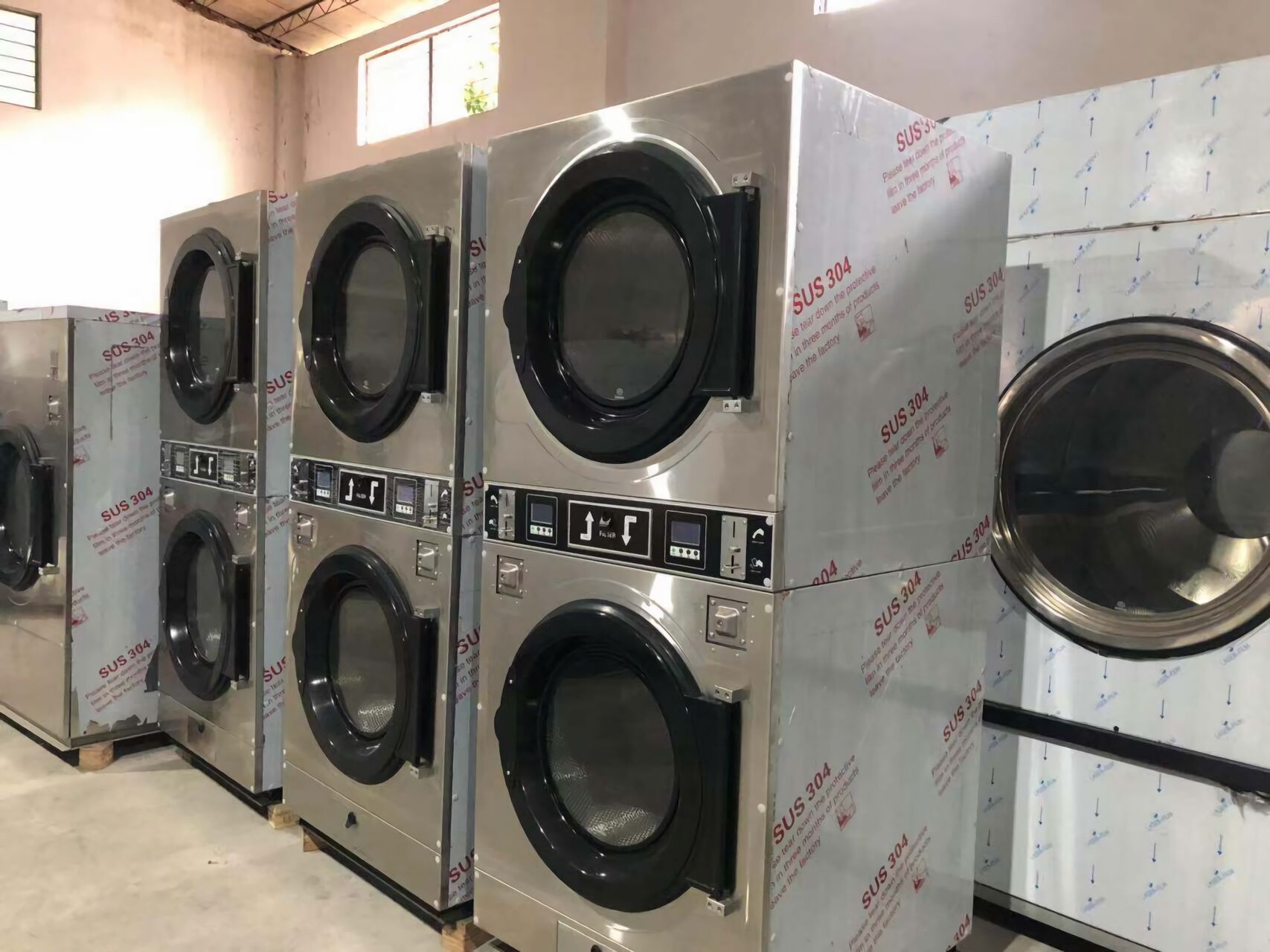 省空间 + 省本钱！全自动双层烘干机，，，开店必入(图1)